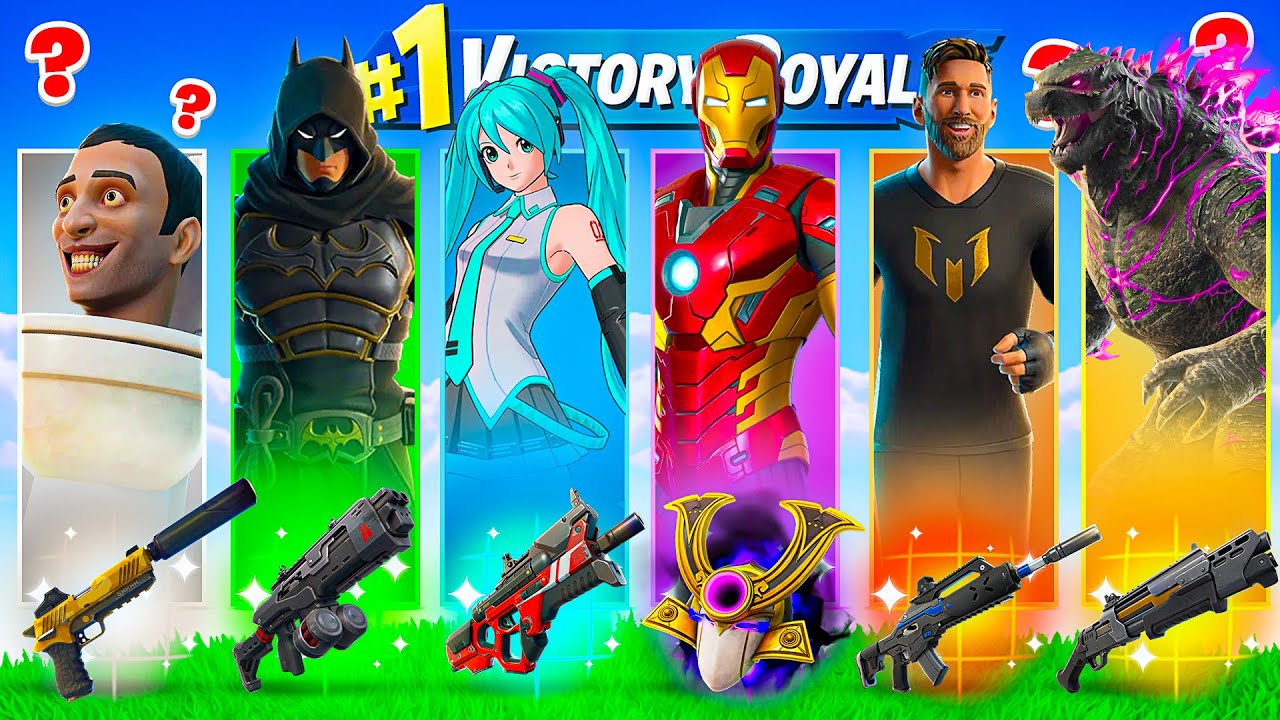 The *RANDOM* COLLAB BOSS Challenge in Fortnite! (Chapter 6)