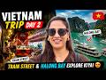 Vietnam Day 2 Vlog Halong Bay Cruise Train Street Adventure Shwetatiwari