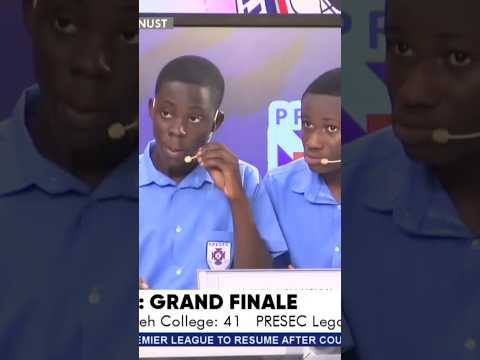 Nsmq 2022 Presec vs Adisco 36 No 63 Yes😅🤣🤣 #nsmq