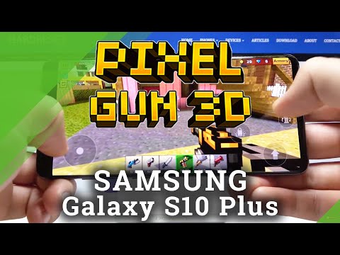 Pixel Gun 3D od SAMSUNG Galaxy S10 Plus – Gameplay