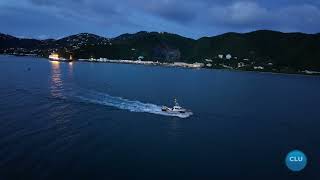 Sail Away from the BVI - Calm Balcony Views on MSC Magnifica