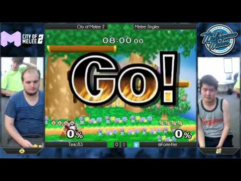 CoM2 - SSBM Singles Pools - Timic83 vs Forte