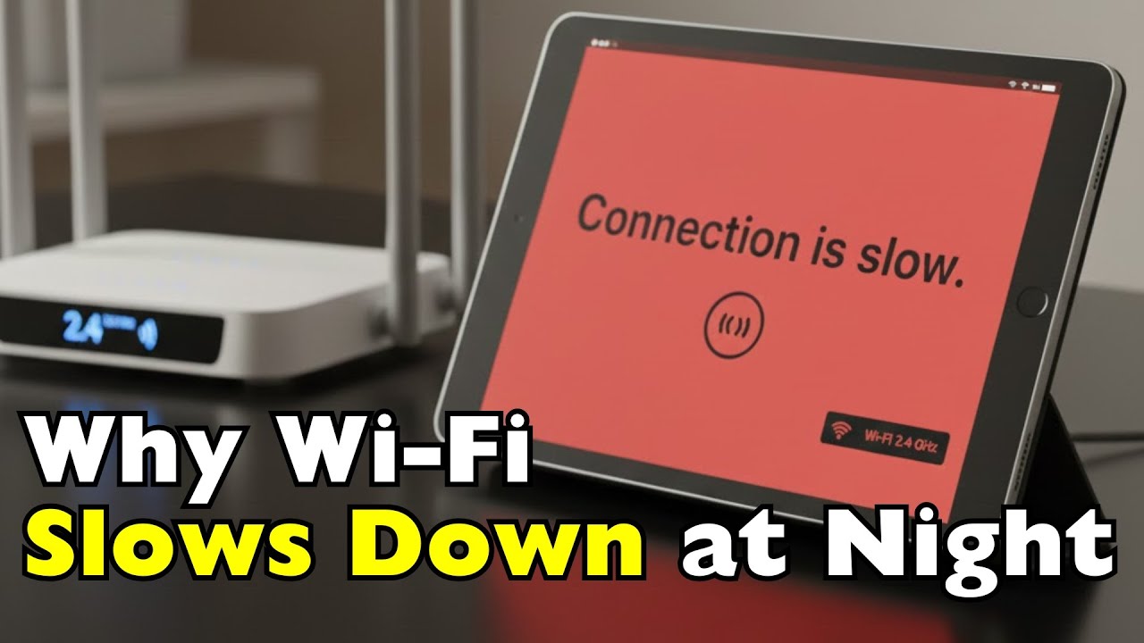 Why Does Wi-Fi Slow Down at Night?