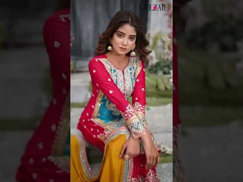 Gulzar Lohri Premium Chinnon Wholesale Readymade Designer Suit Catalog – product video thumbnail
