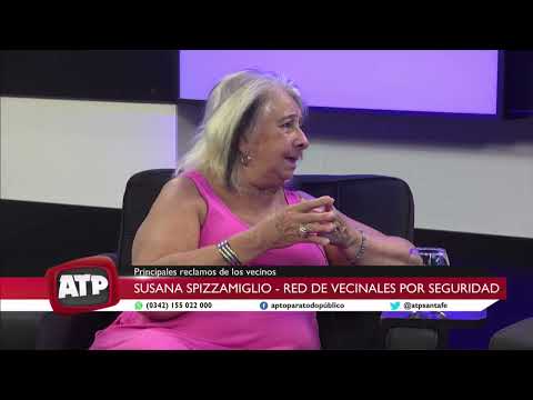 Susana Spizzamiglio - Red de Vecinales por la Seguridad y Pta. de la vecinal Fomento 9 de Julio