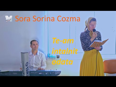 Sora Sorina Cozma - Te-am întâlnit odată [Seria Muzica Creștină Live]