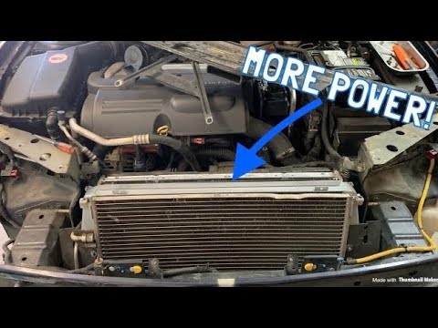 2003+ Saab 9-3 2.0T Upgraded Do88 Intercooler Install!