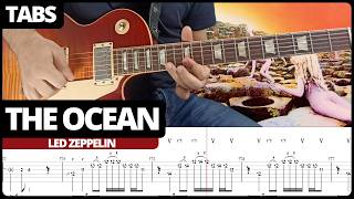 Led Zeppelin | The Ocean | Guitar Tab | Lesson | Cover | Tutorial