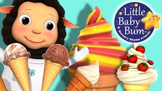 Ice Cream Song for Children | Learn with Little Baby Bum | Nursery Rhymes for Babies | ABCs and 123s