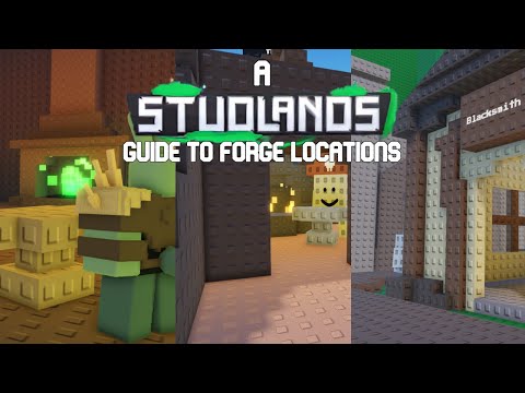 All Crafting Locations! | Studlands