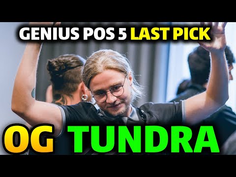 OG vs TUNDRA Game 5 - GENIUS POS5 LAST PICK!! TI10 EU GRAND FINAL