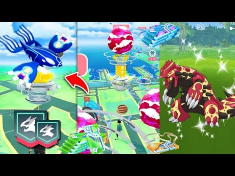 Finally Primal Kyogre & Primal Groudon In raids | How To Get Primal Kyogre & Groudon In Pokemon Go