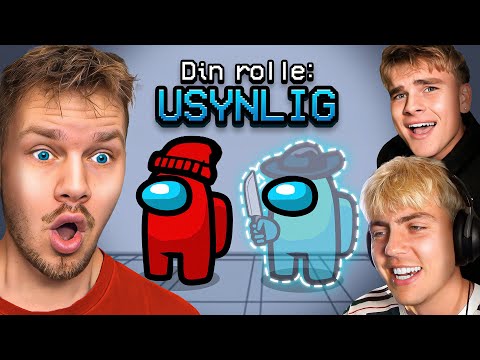 Dansk Among Us men Imposteren er USYNLIG!