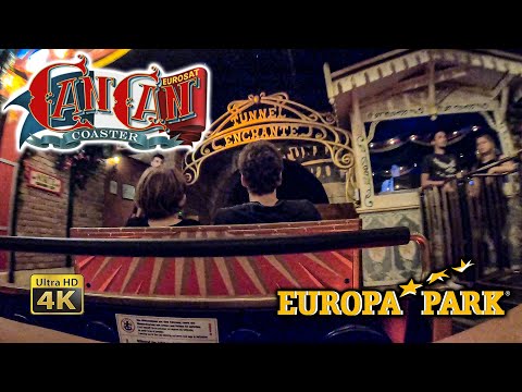 2019 Eurosat CanCan Coaster On Ride Ultra HD 4K POV Europa Park Germany