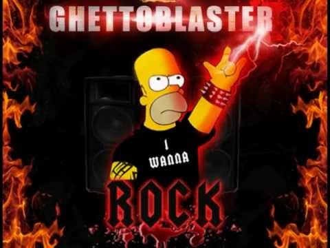 DJ GHETTOBLASTER - I wanna Rock ( ROCK MASHUP )