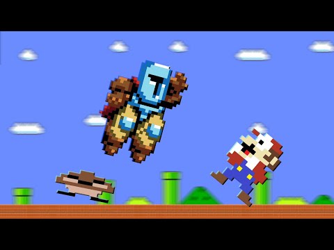 If Jump King was in Super Mario Bros