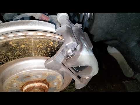 Audi C7 A6 rear coilover install