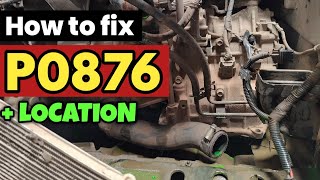 Meaning of OBD p0876