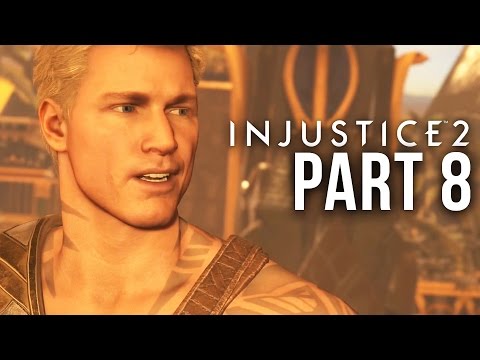 INJUSTICE 2 STORY MODE Gameplay Walkthrough Part 8 - Chapter 10 - BLACK ADAM & AQUAMAN