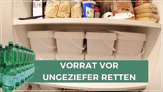 Endlich dauerhafte Ordnung im Haushalt – Vorrat organisieren & vor Ungeziefer schützen | Big Mary