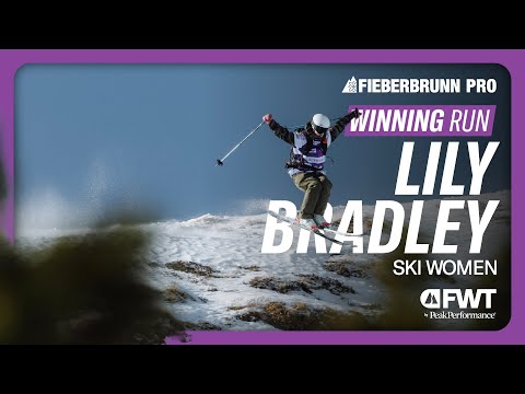 Lily Bradley Ski Women Winning Run I FWT 2025 Fieberbrunn Pro