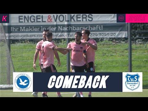 Harnik in Hauptrolle bei Last-Minute Thriller I USC Paloma - TUS Dassendorf (Oberliga Hamburg)