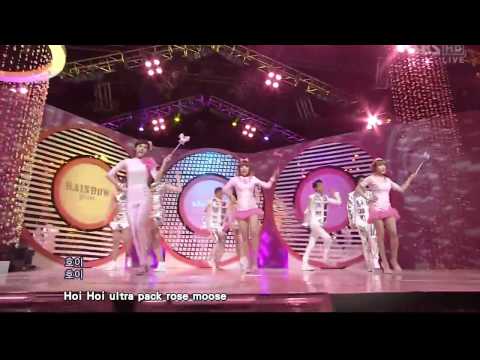 [LIVE 繁中字] 120115 Rainbow Pixie - Hoi Hoi @  Debut Stage