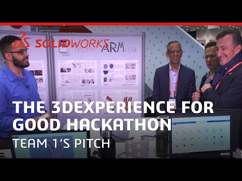 Team 1's Pitch - The 3DEXPERIENCE for Good Hackathon