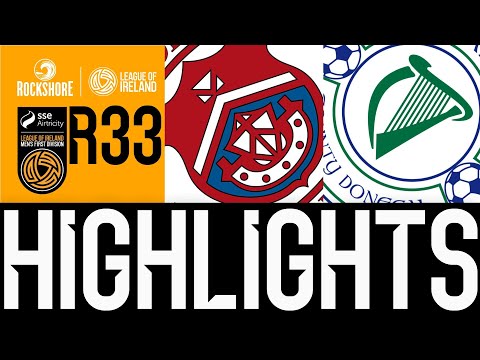 SSE Airtricity Men's First Division | Round 33 | Cobh Ramblers 4-1 Finn Harps | Highlights