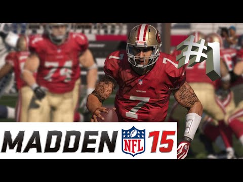 Madden NFL 15 Career Mode - Character Creation and 1st Game