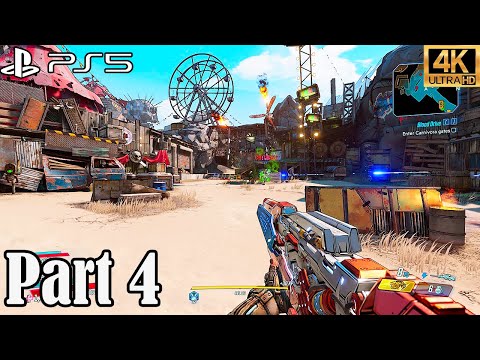 Borderlands 3 Gameplay Walkthrough Part 4 FULL GAME PS5 4K 60FPS - No Commentary