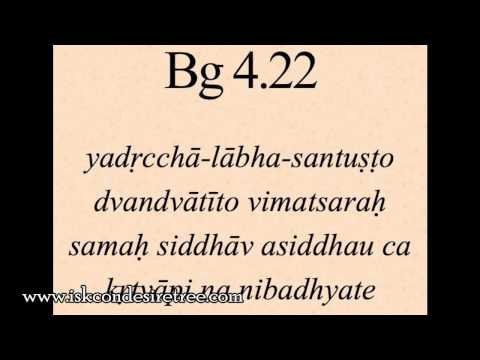 Gita 04.22 - See scriptural principle in the light of its social context to find its practicability