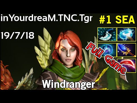 inYourdreaM [TNC.Tgr] Windranger - Dota 2 Full Game 7.18