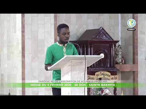 Messe du 8 février 2026 en direct de la paroisse ND de l'Assomption de Koumassi Prodomo