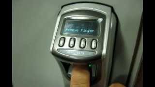 ZKTechnology dubai L7000 finger print Door Lock Instalation Guide dubai www.zktechnology.ae