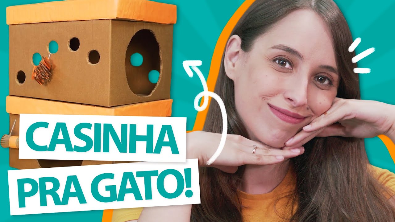 DIY - Saiba como fazer uma casinha para o seu gato!