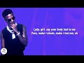 Wizkid Bad To Me Lyrics