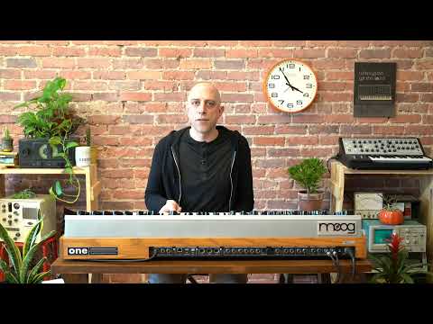 Moog One: Firmware Update v1.0.4 (Live from the Moog Factory)