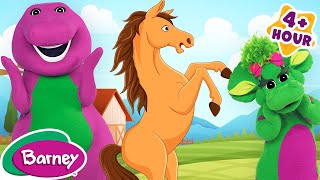 Animals With Talents! | Animal Takeover for Kids | NEW COMPILATION | Barney the Dinosaur