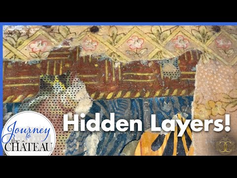 The HIDDEN WALL reveals more SECRETS, CHATEAU bedroom RENOVATION - Journey to the Château, Ep. 117