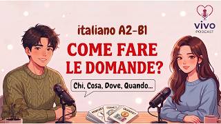 70 Italian Questions You MUST Know | Learn Italian Question Words A1 A2 Listening Practice