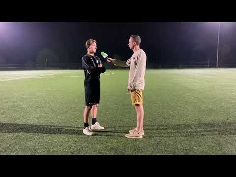 Assistent-trainer Lennerd Moyson van KVC Haacht B