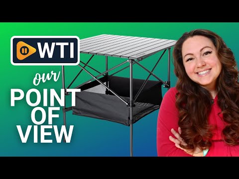 TrailBuddy Folding Camping Table - Small - WTI product video review