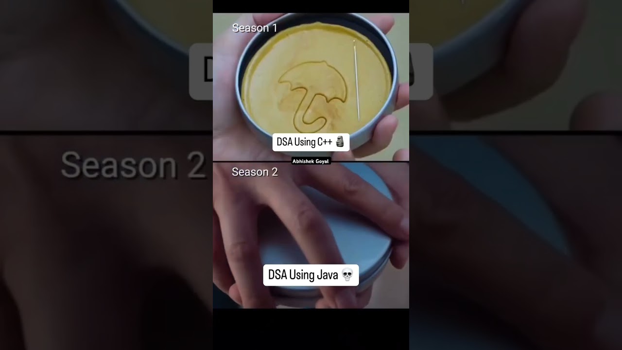 DSA using C++ 🆚 DSA using Java #dsa #dsaforbeginners #dsaguide #coding