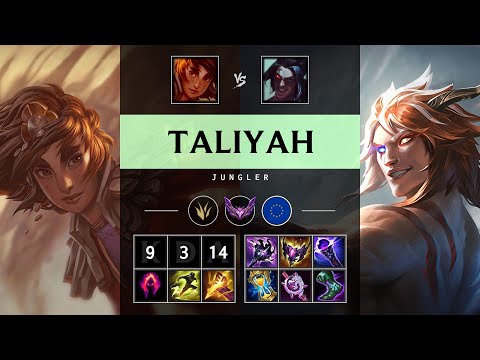 Taliyah Jungle vs Kayn - EUW Master Patch 25.06