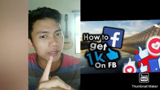 How to get 1k likes/reactions on facebook for free😲
