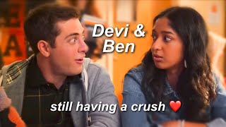 Ben and Devi still having a crush on each other for 4 minutes and 22 seconds ll Season 3!