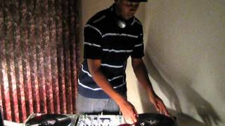 J-Nice DJing The Funk & House House Party