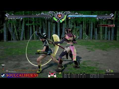 Soul Calibur VI (2.31) - Online casual - Skymathiana (Seong Mi-na) VS Seyfer (Talim)