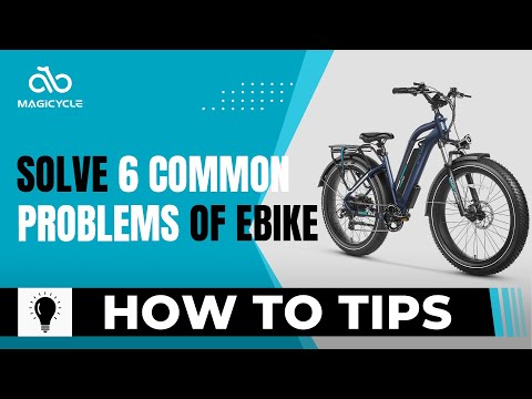How to Solve 6 Common Electric Bike Problems of Magicycle by One Step